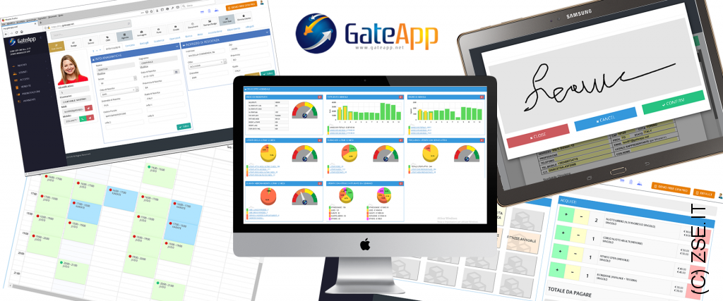 Software Gestionale Controllo Accessi GateApp Sport per Palestra e Piscina